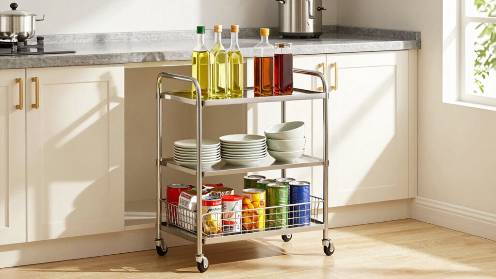 portable cart flexible storage