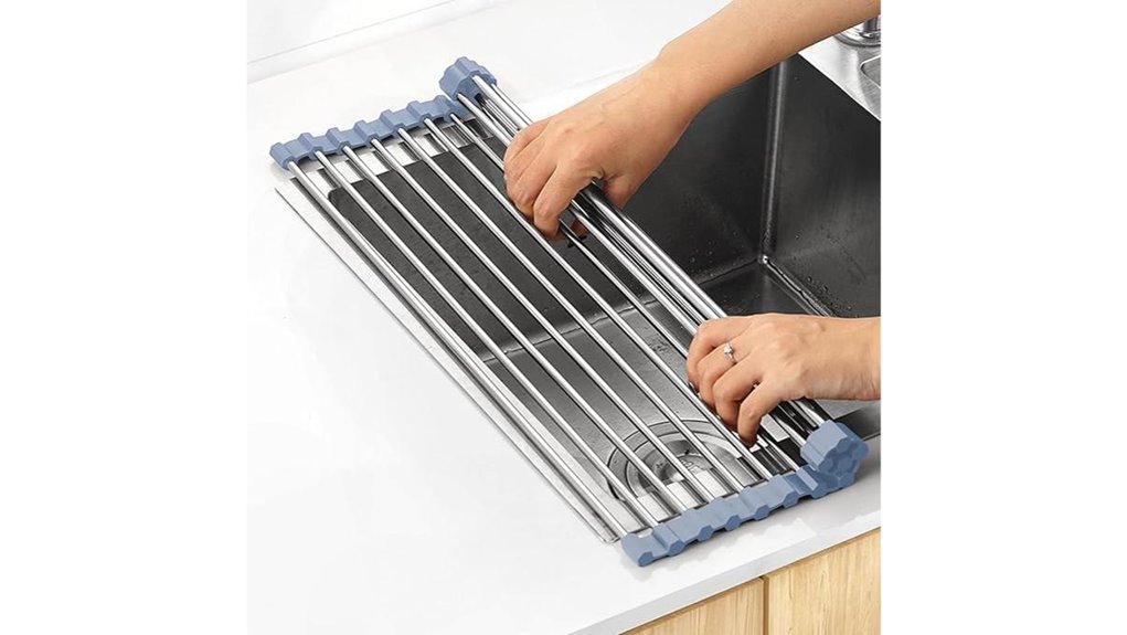 portable stainless steel rack