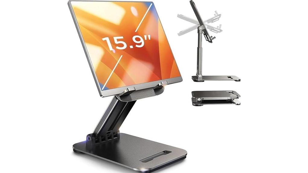 portable tablet stand holder