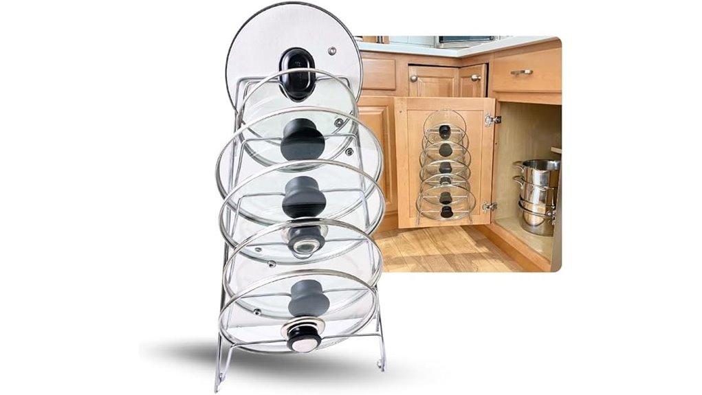 pot lid cabinet organizer