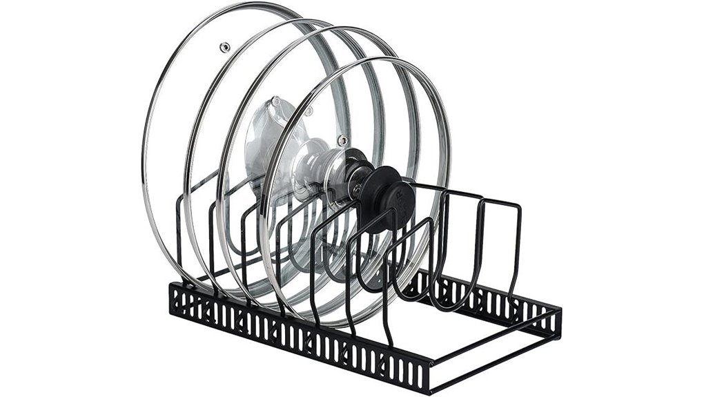 pot lid storage organizer
