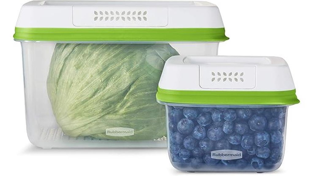 produce storage container set