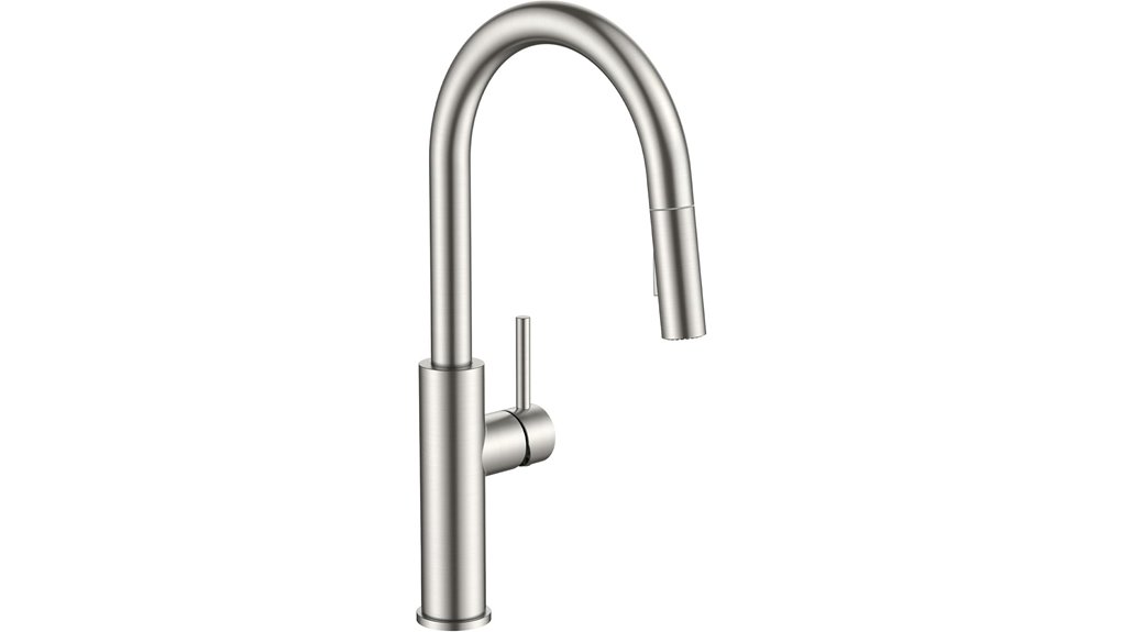 pull down sprayer faucet