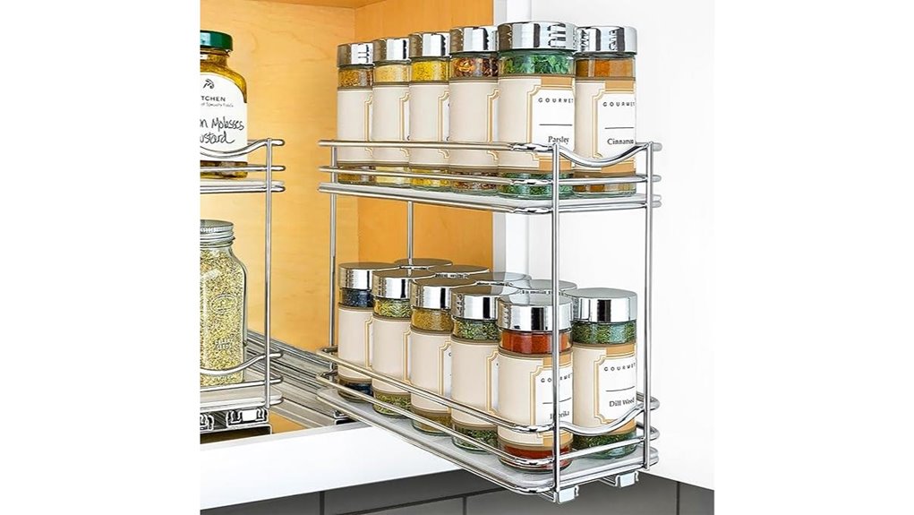 pull out spice organizer