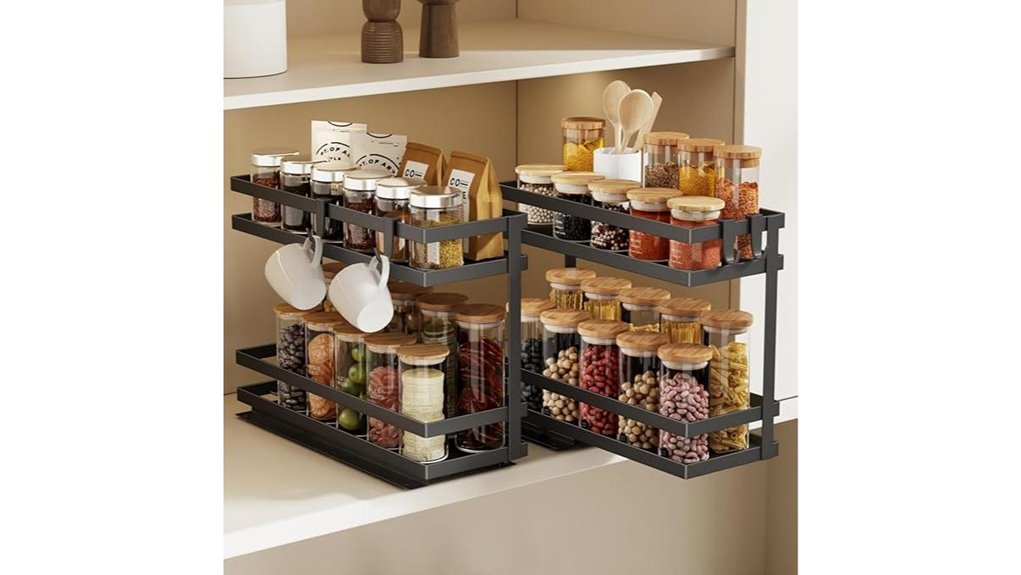 pull out spice organizers