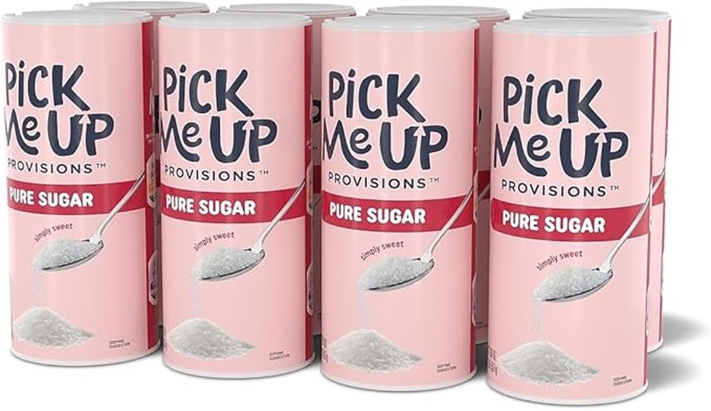 pure cane sugar canister