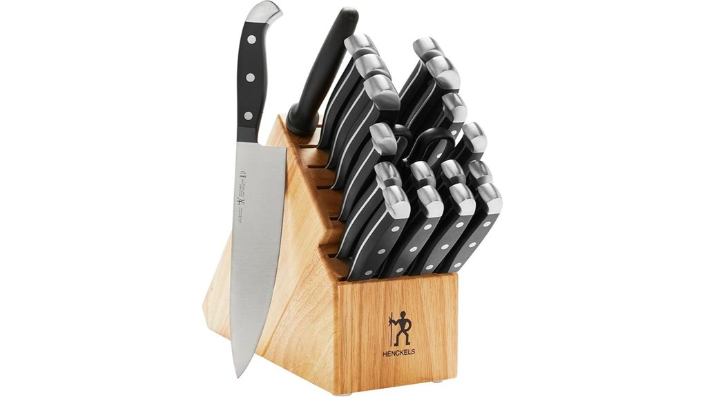 quality knife set included