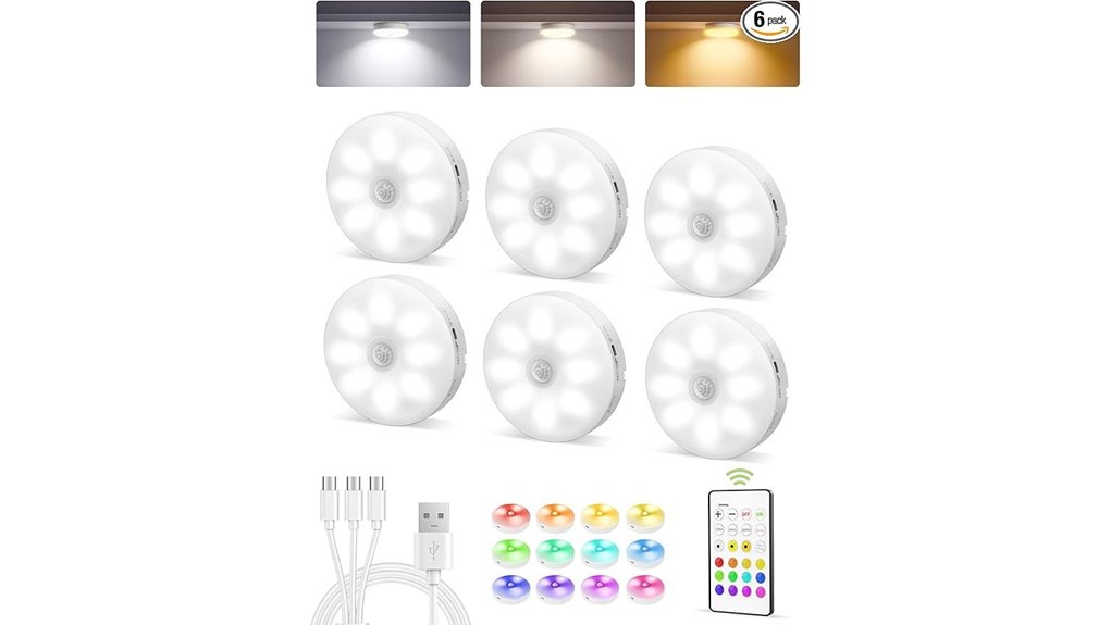 rechargeable under cabinet lights