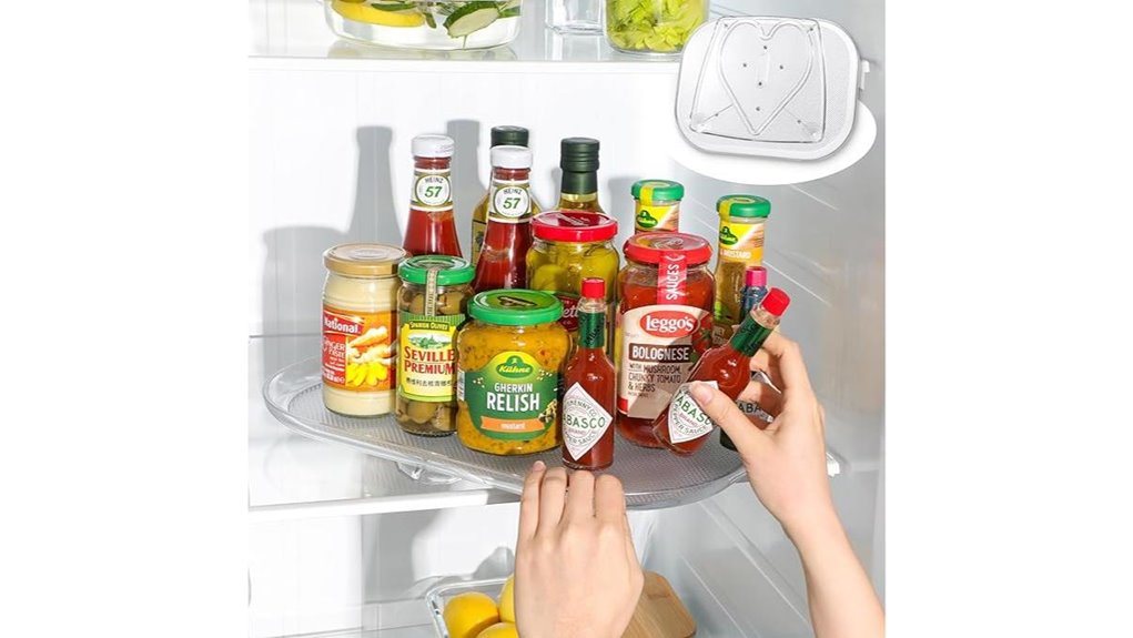 refrigerator and kitchen organizer