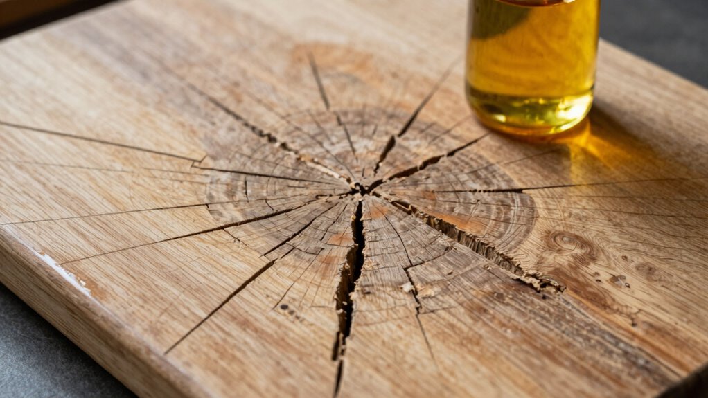 regularly oil wooden boards