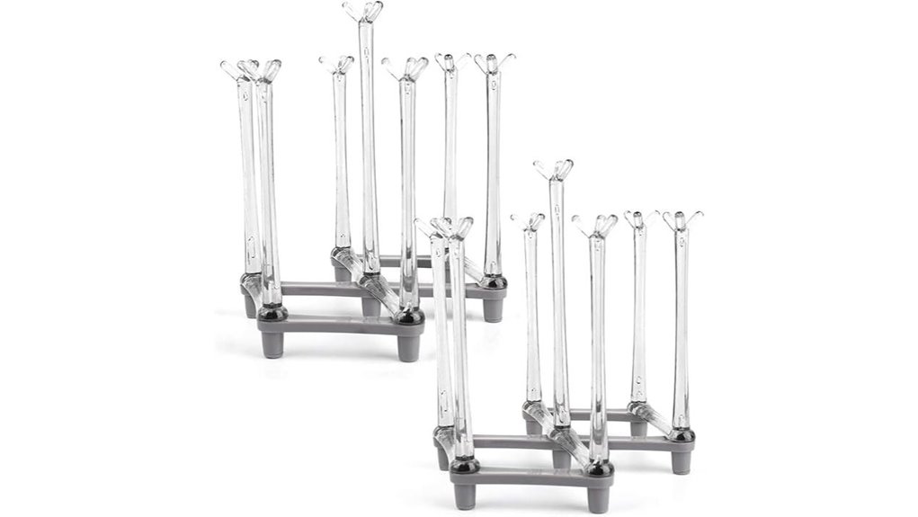 retractable cup drying rack