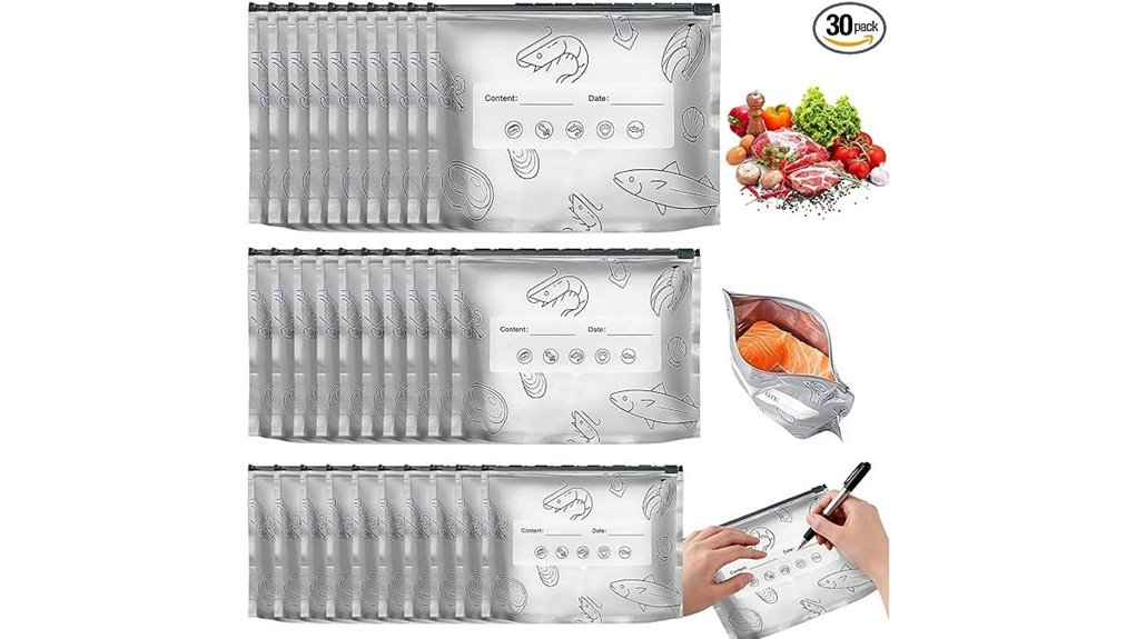 reusable aluminum foil bags