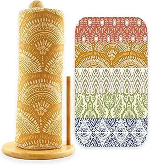 reusable bohemian paper towels