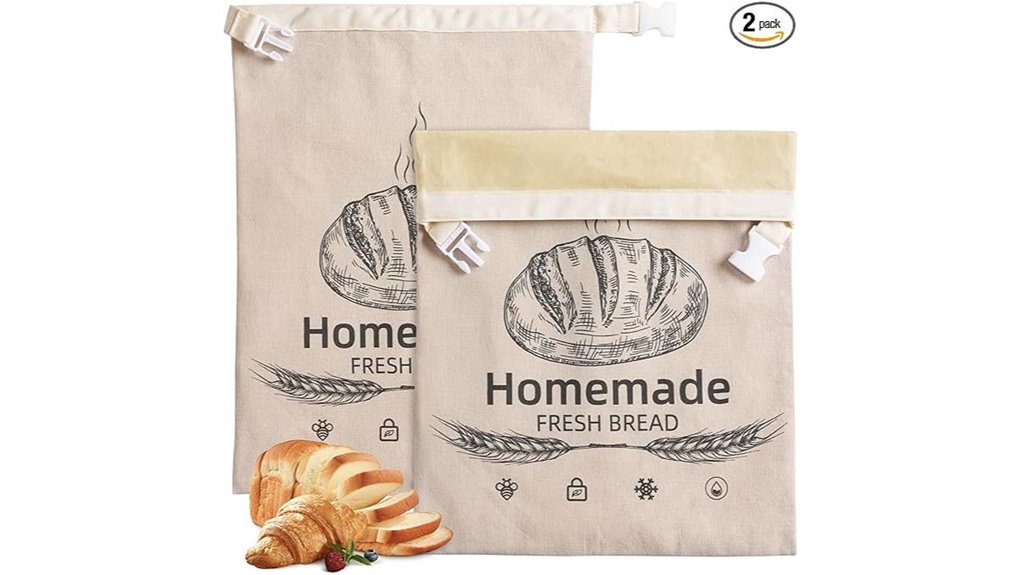 reusable bread storage bags