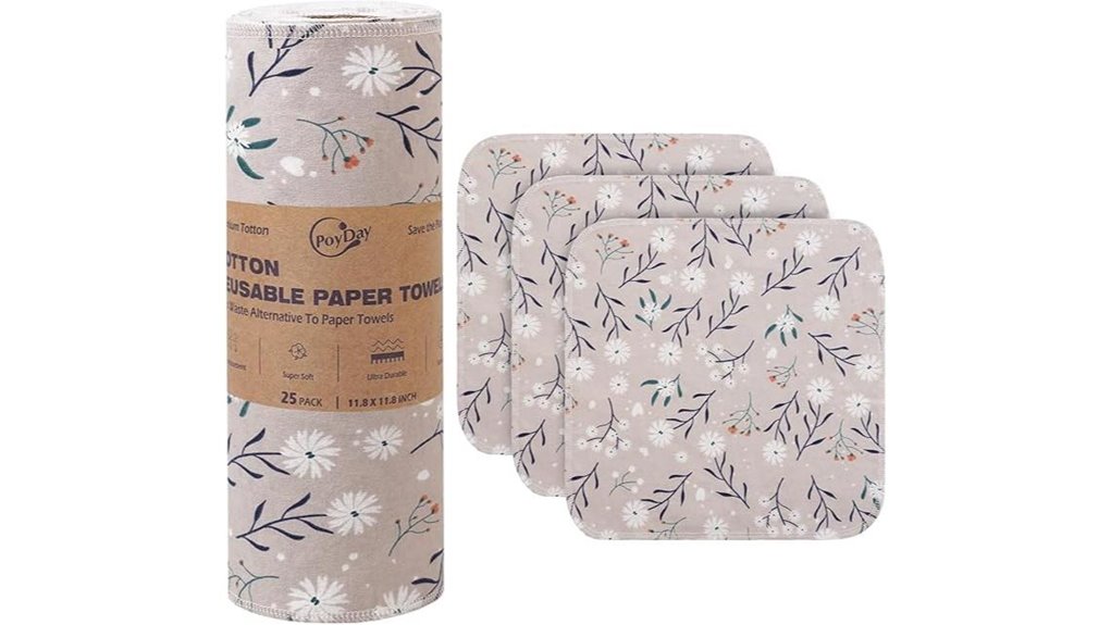 reusable cotton paper towels