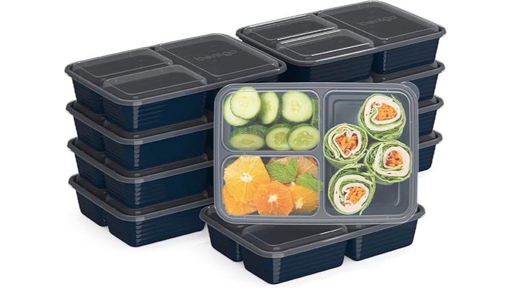 reusable meal prep containers