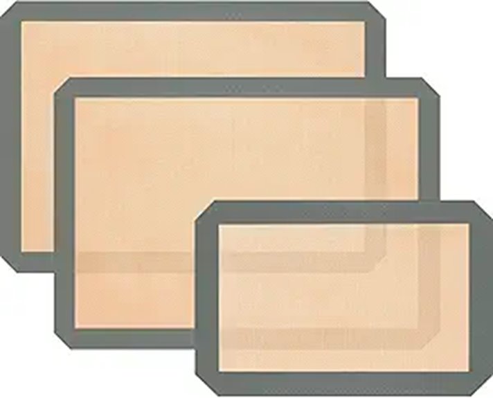 reusable silicone baking sheets