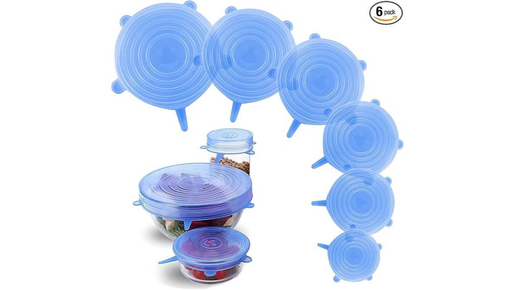 reusable silicone food covers