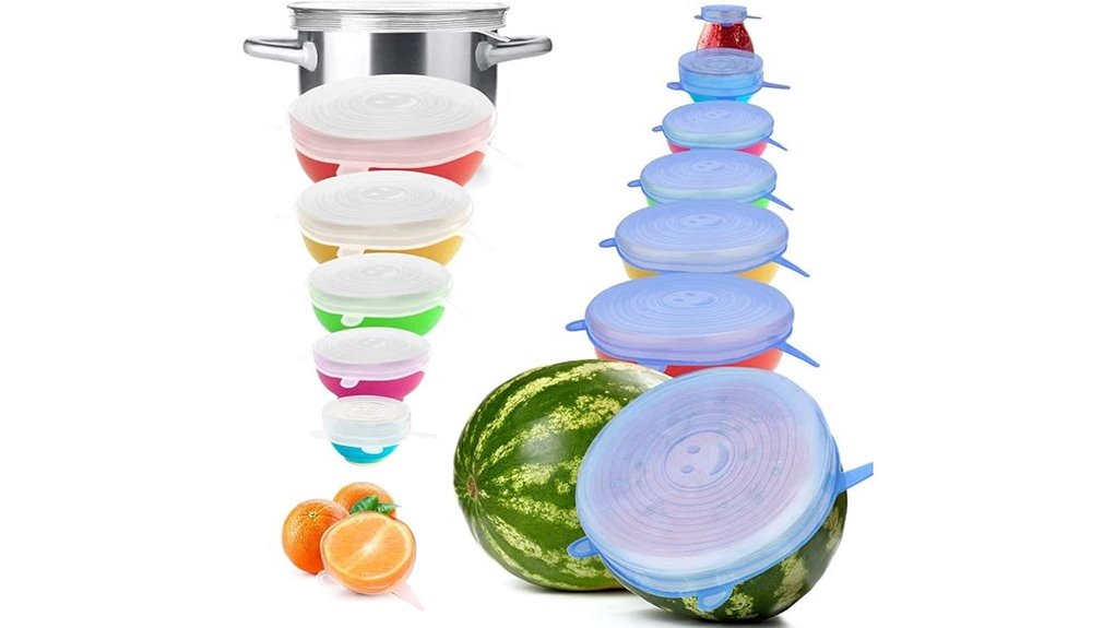 reusable silicone food lids