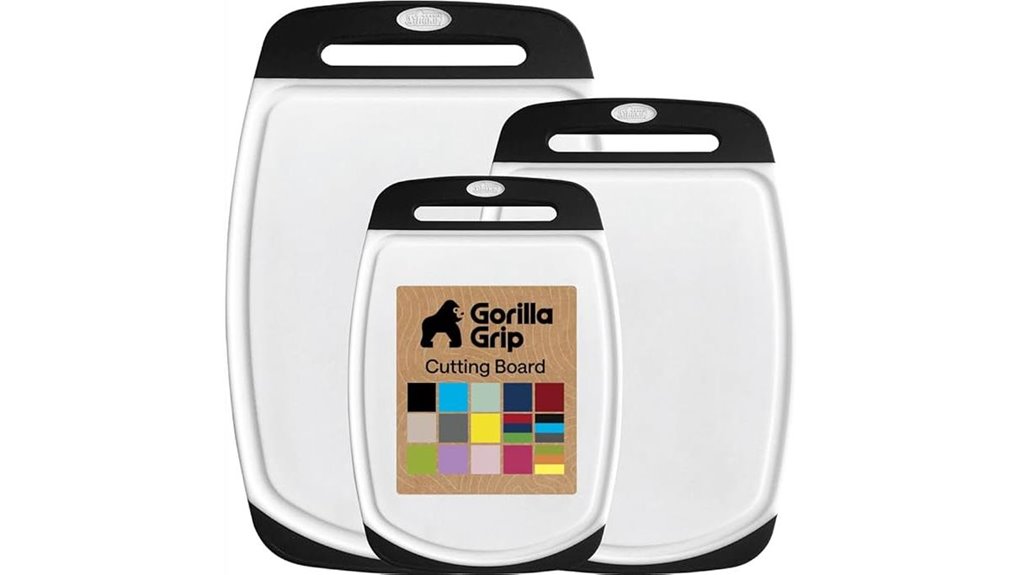 reversible bpa free cutting boards