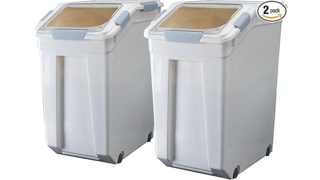 rice storage container set