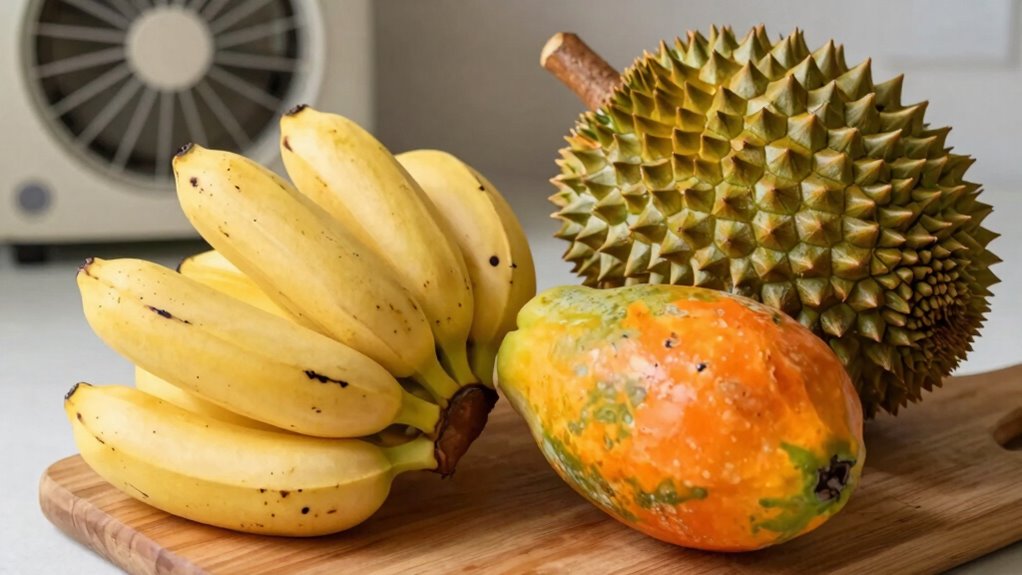 ripening times for fruits