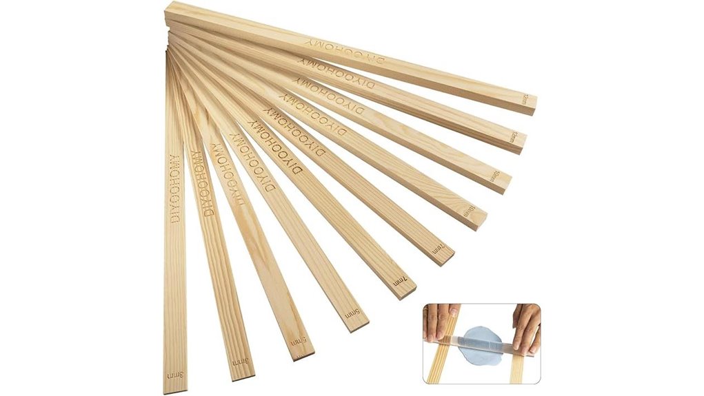 rolling pin dough guides