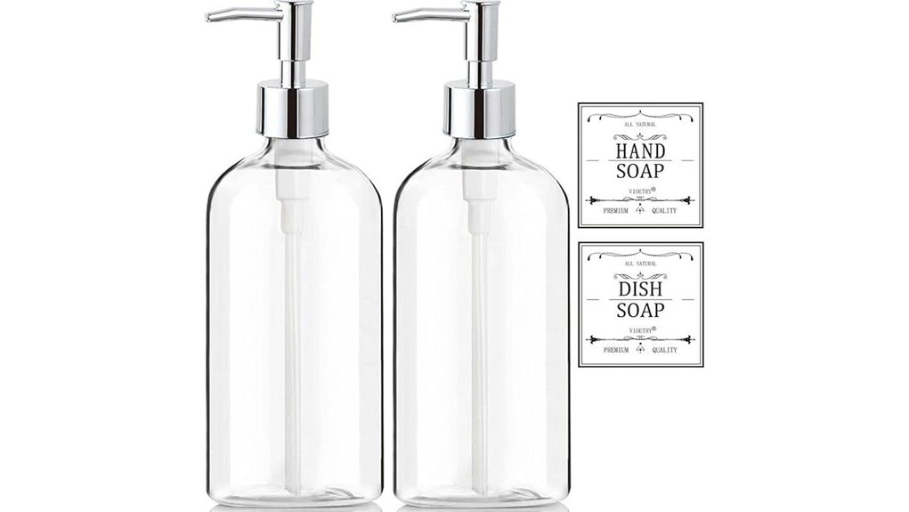 rust proof soap dispenser pack