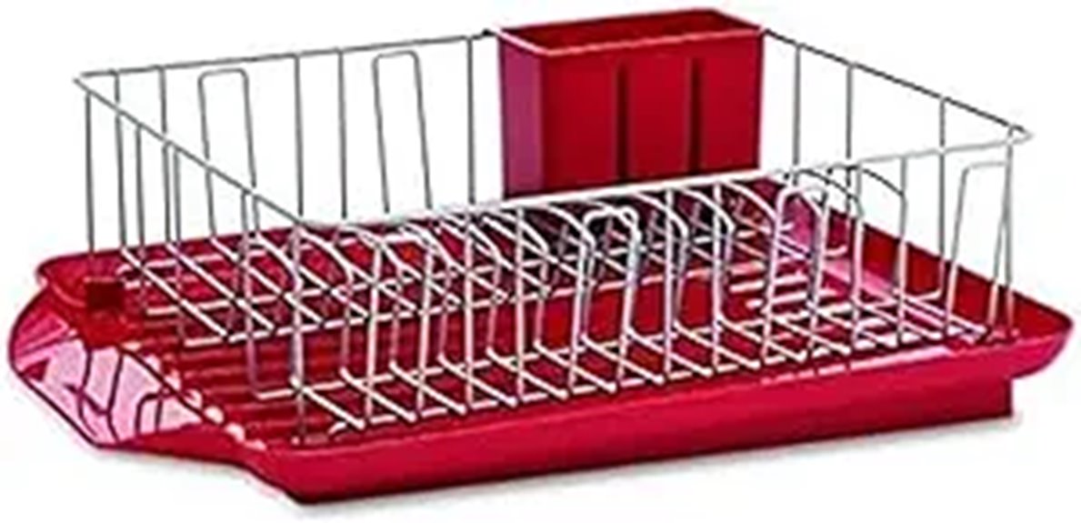 rust resistant dish rack