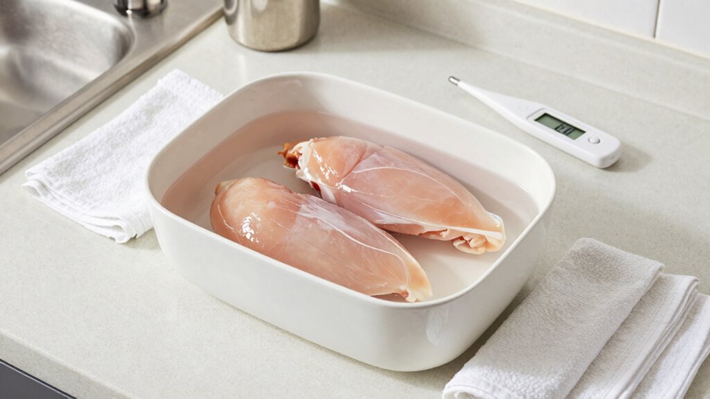 safe meat defrosting methods