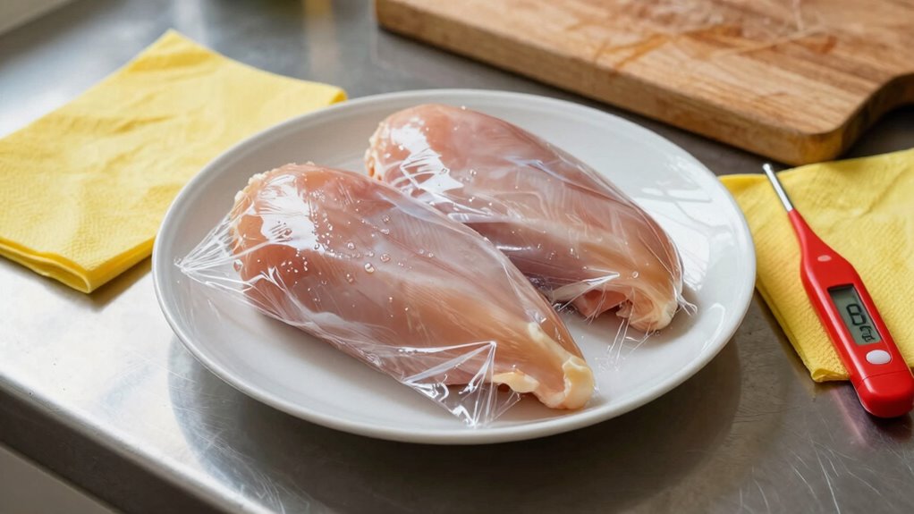 safe meat thawing practices