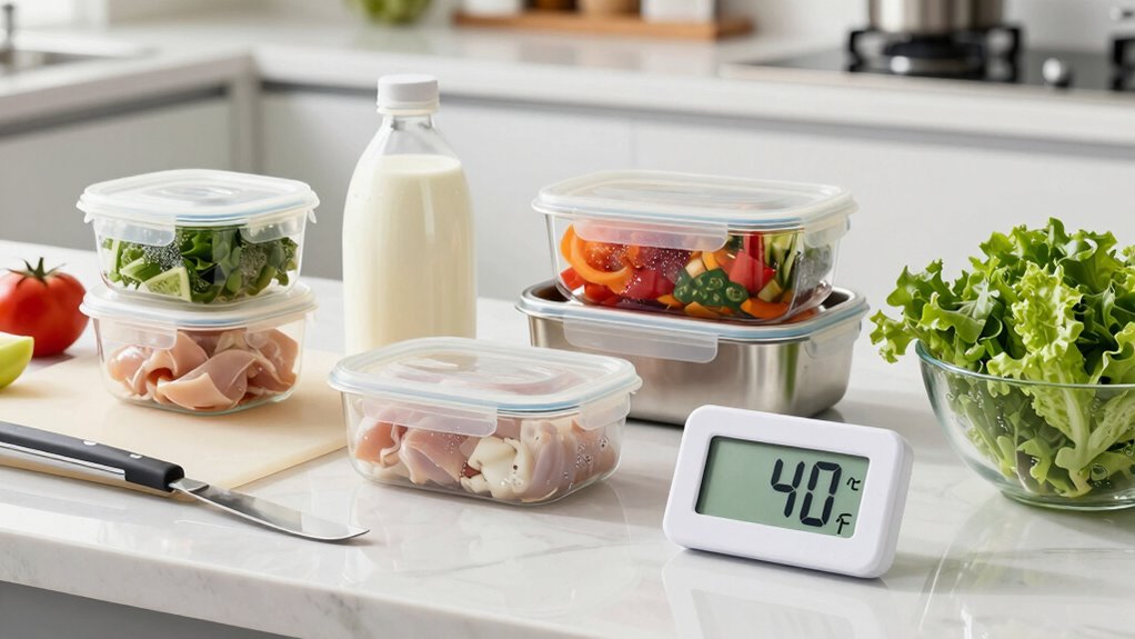 safe temperature for perishables