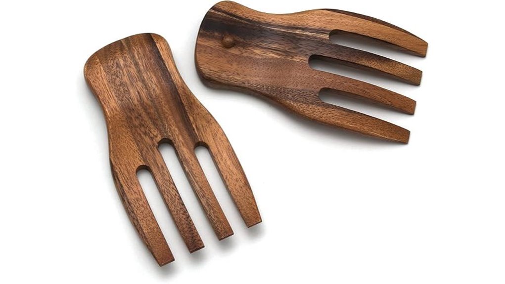 salad hands pair set