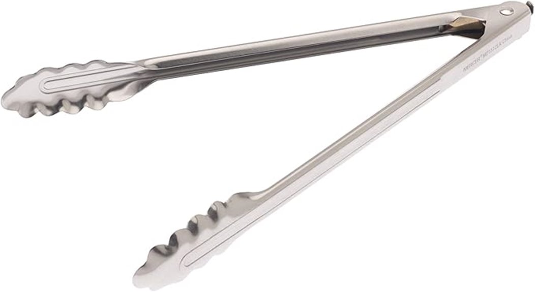 scalloped utility tongs lock