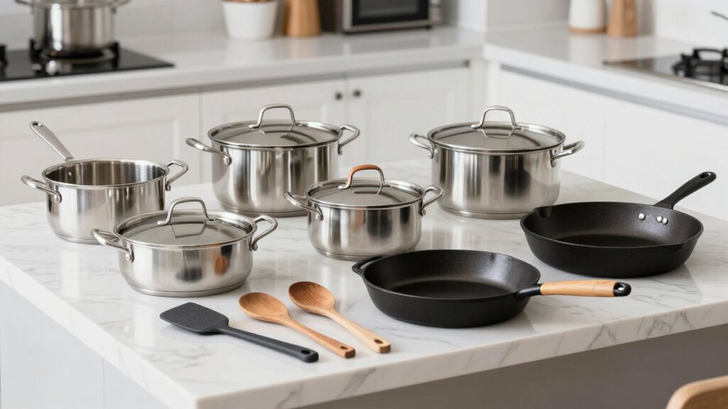 selecting ideal cooking utensils