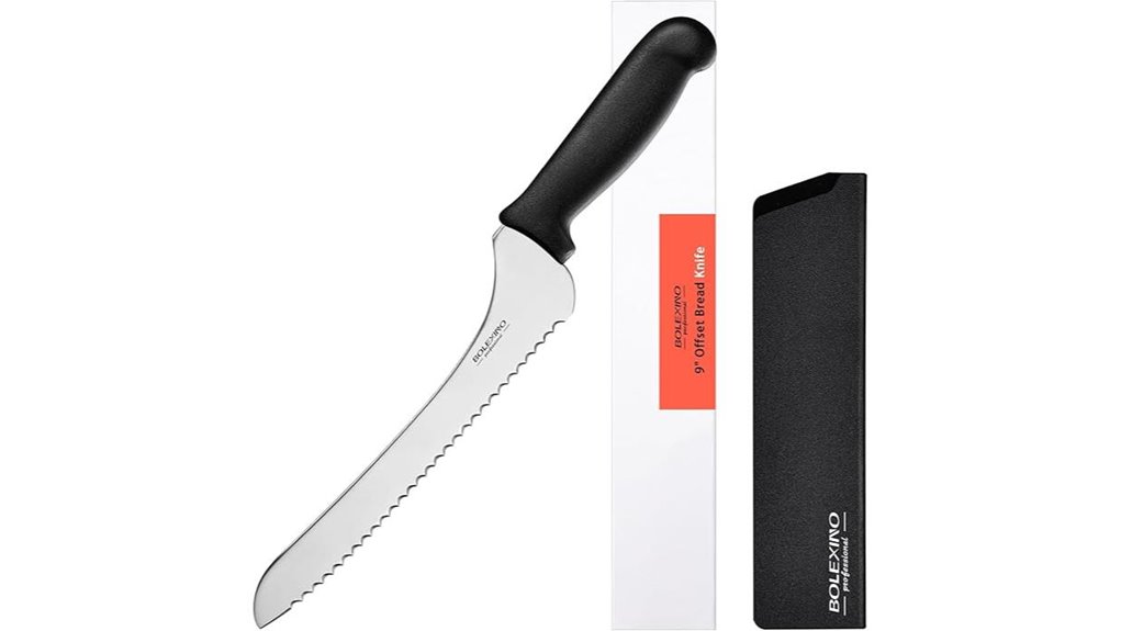 serrated high carbon knife