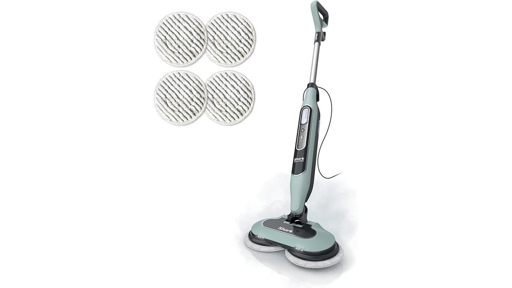 shark steam mop features