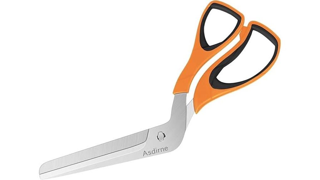sharp stainless steel pizza scissors