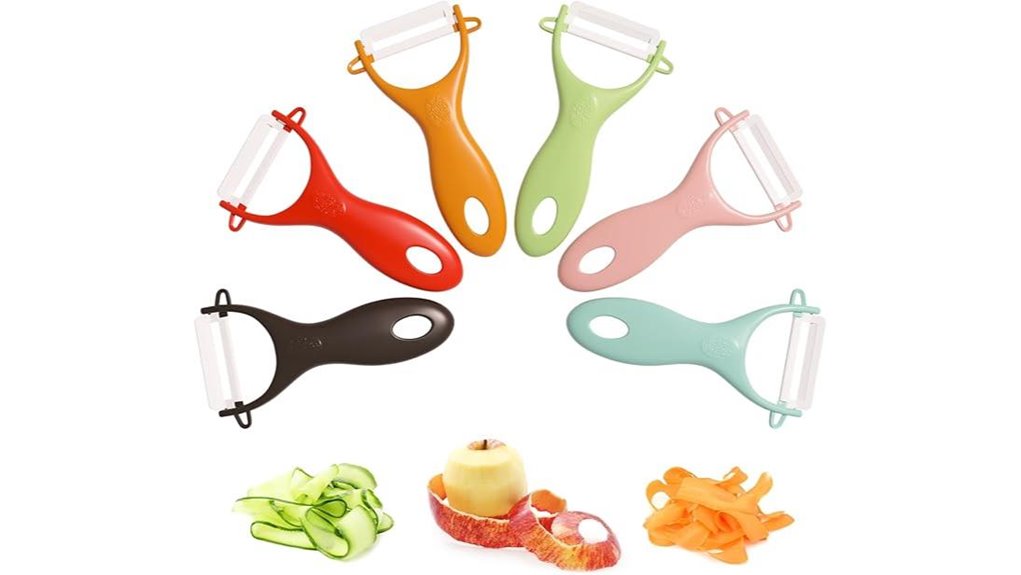 sharp vegetable peeler set