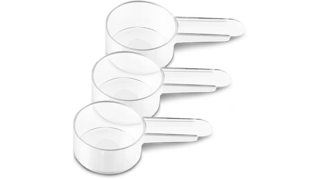 short handle measuring spoons