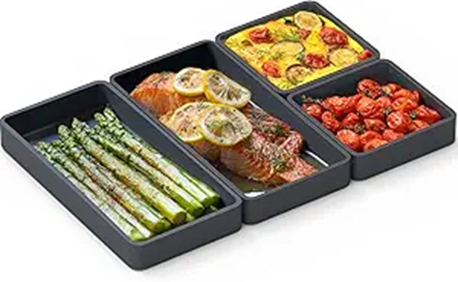 silicone baking dividers set