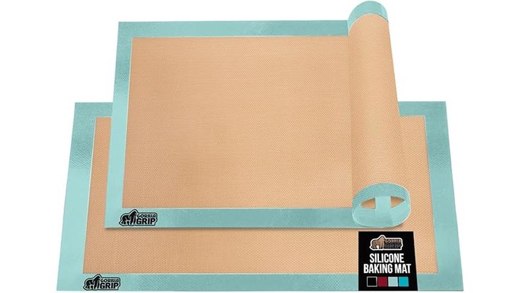 silicone baking mat set