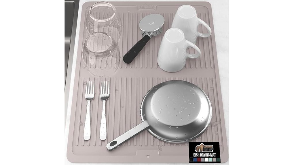 silicone dish drying mat