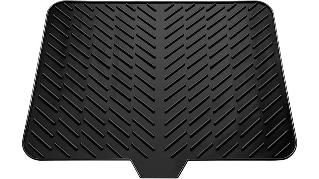 silicone drying mat features