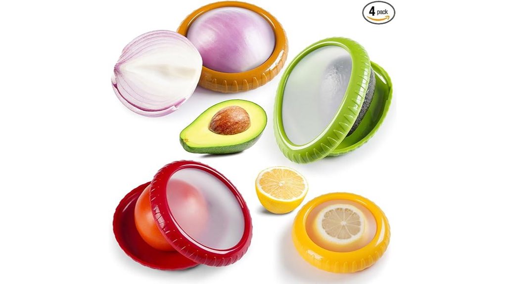 silicone food storage containers