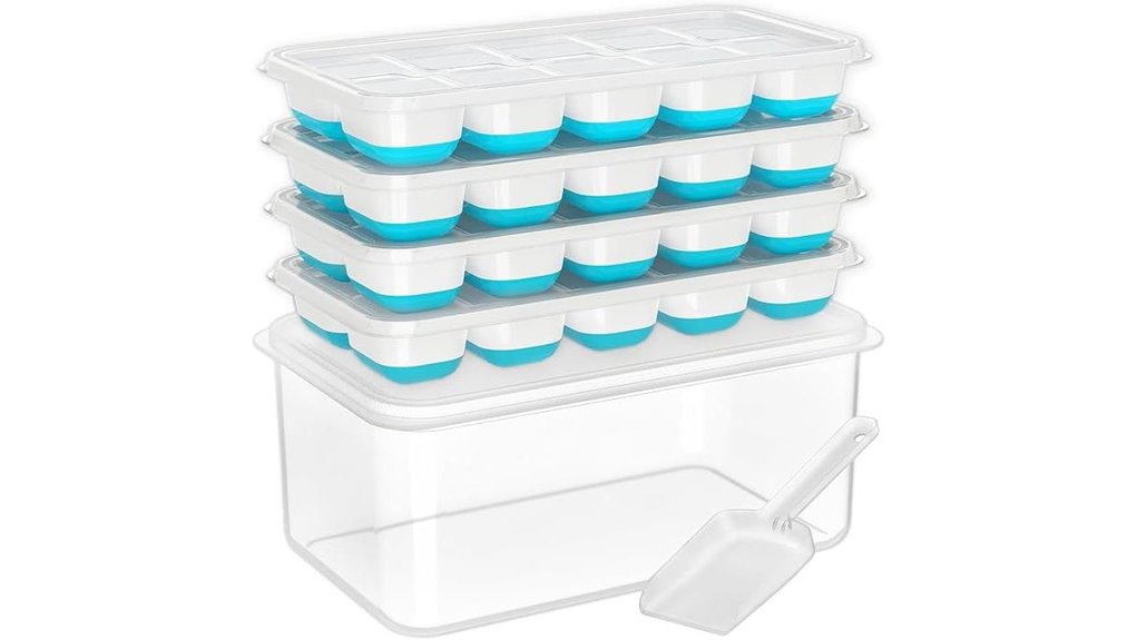 silicone ice cube molds