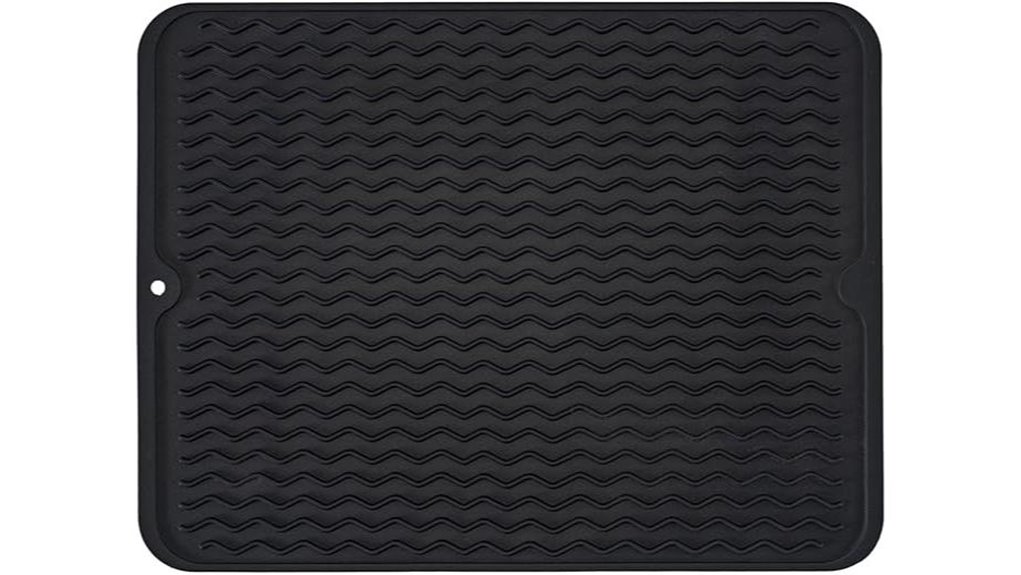 silicone kitchen drying mat