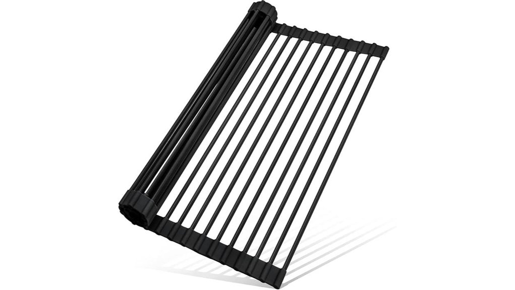 silicone kitchen drying rack