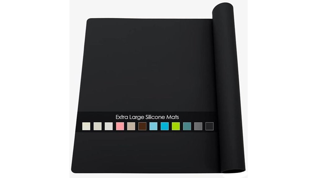 silicone kitchen mats black