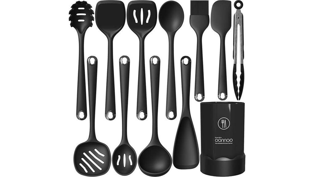 silicone kitchen utensils set